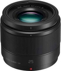 Panasonic Lumix G 25mm f/1.7 II ASPH, Melns цена и информация | Объективы | 220.lv