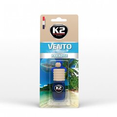 Освежитель воздуха K2 Vento, paradise цена и информация | Освежители воздуха для салона | 220.lv