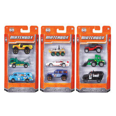 Matchbox trīs automašīnu komplekts cena un informācija | Rotaļlietas zēniem | 220.lv