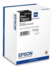 Epson-Ink Cartridge T8651, черный цена и информация | Картриджи для струйных принтеров | 220.lv