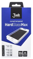 Rūdīta stikla ekrāna aizsargs 3MK HardGlass Max, piemērots iPhone 7 telefonam, melns цена и информация | Защитные пленки для телефонов | 220.lv