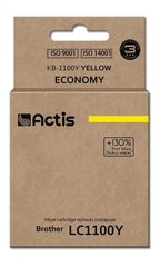 Actis KB-1100Y tinte Brother printerim; Brother LC1100Y/LC980Y nomaiņa; Standarta; 19 ml; dzeltens цена и информация | Картриджи для струйных принтеров | 220.lv