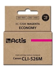 Actis KC-526M tinte Canon printerim; Canon CLI-526M nomaiņa; Standarta; 10 ml; fuksīna цена и информация | Картриджи для струйных принтеров | 220.lv