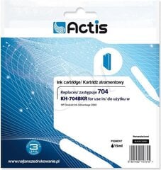 Картриджи для струйных принтеров Actis KH-704BKR цена и информация | Картриджи для струйных принтеров | 220.lv