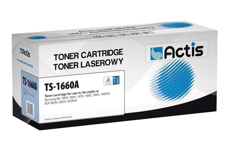 Toneris Actis TS-1660A (Samsung MLT-D1042S; 1500 psl.; melns) цена и информация | Kārtridži lāzerprinteriem | 220.lv