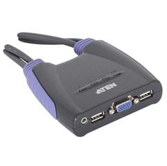 Aten 4-Port USB VGA KVM Switch with Audio цена и информация | Кабели и провода | 220.lv