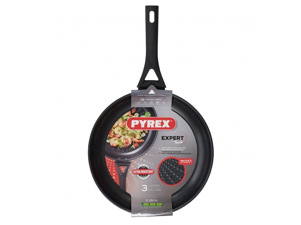 PYREX panna Expert Touch, 28 cm цена и информация | Pannas | 220.lv