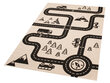 Zala Living bērnu paklājs Road Map Charly, 120x170 cm cena un informācija | Paklāji | 220.lv