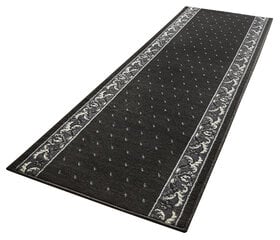 Paklāja celiņš Hanse Home Basic Floret Black, 80x200 cm цена и информация | Коврики | 220.lv