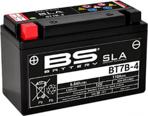 Akumulators BS-Battery BT7B-4 12V 6.8Ah цена и информация | Мото аккумуляторы | 220.lv