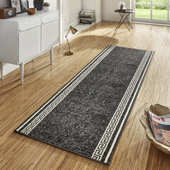 Paklāja celiņš Hanse Home Basic Casa Black, 80x400 cm цена и информация | Ковры | 220.lv