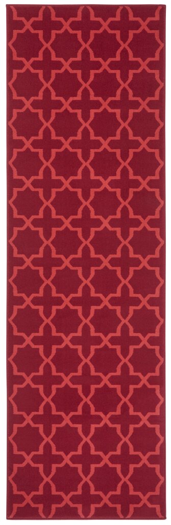 Paklāja celiņš Hanse Home Basic Glam Red, 80x200 cm cena un informācija | Paklāji | 220.lv