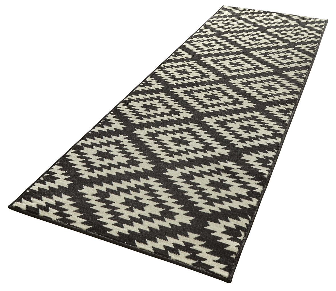 Paklāja celiņš Hanse Home Basic Nordic Black, 80x200 cm cena un informācija | Paklāji | 220.lv