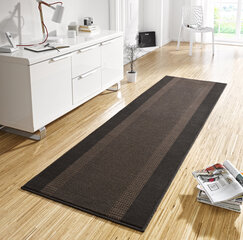 Paklāja celiņš Hanse Home Basic Band Brown, 80x200 cm цена и информация | Ковры | 220.lv