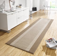 Paklāja celiņš Hanse Home Basic Band Beige Cream, 80x200 cm cena un informācija | Paklāji | 220.lv