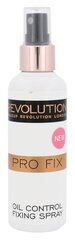 Izsmidzināms matēts grima fiksators Makeup Revolution London Oil Control 100 ml цена и информация | Пудры, базы под макияж | 220.lv