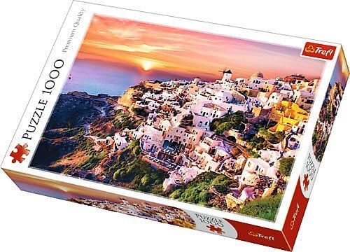 Trefl puzle "Santorini saulriets", 1000 daļas cena un informācija | Puzles, 3D puzles | 220.lv