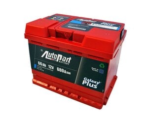 AUTOPART 66AH 680A AUTOPART GALAXY-PLUS цена и информация | Аккумуляторы | 220.lv