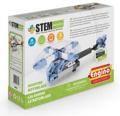 Конструктор "Вертолет" STEM Heroes Engino, Play to invent цена и информация | Kонструкторы | 220.lv