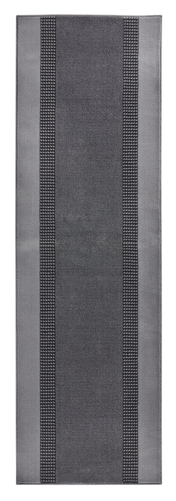 Paklāja celiņš Hanse Home Basic Band Grey, 80x500 cm   cena un informācija | Paklāji | 220.lv