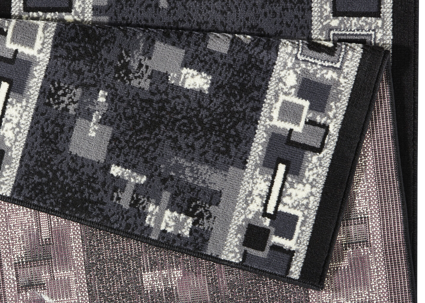 Hanse Home paklājs-celiņš Cube Grey, 80x350 cm cena un informācija | Paklāji | 220.lv