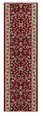 Paklāja celiņš Hanse Home Basic Vintage Red, 80x350 cm