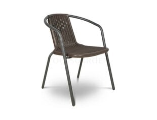 Krēsls Simple, brūna цена и информация | скамейка со столиком | 220.lv
