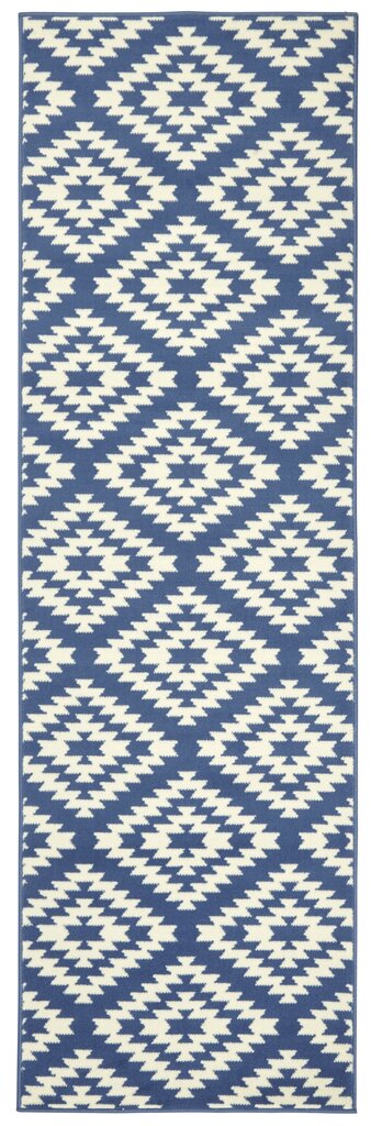 Paklāja celiņš Hanse Home Basic Nordic Blue, 80x400 cm цена и информация | Paklāji | 220.lv