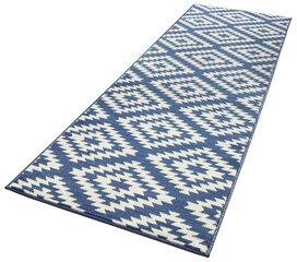 Paklāja celiņš Hanse Home Basic Nordic Blue, 80x400 cm cena un informācija | Paklāji | 220.lv