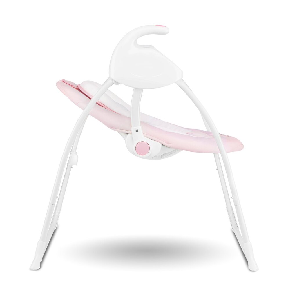 Viedās šūpoles-gultiņa Lionelo Robin, pink (ar Sound Detect programma) cena un informācija | Bērnu šūpuļkrēsliņi | 220.lv