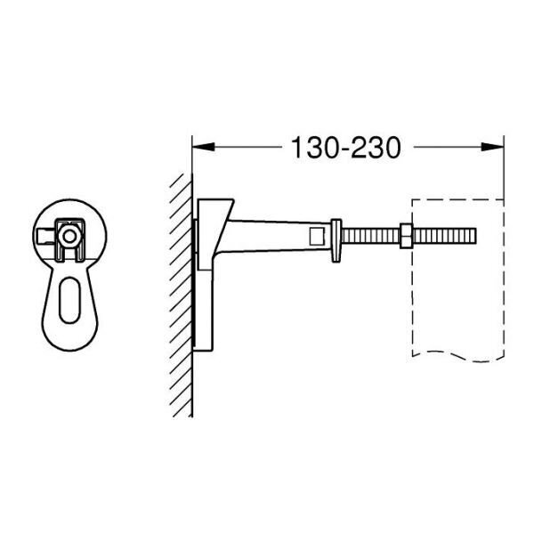 WC komplekts Grohe BAU: WC iebūvējams rāmis + pods + poga + lēni nolaižams vāks, 39499000 цена и информация | Tualetes podi | 220.lv