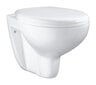 WC komplekts Grohe BAU: WC iebūvējams rāmis + pods + poga + lēni nolaižams vāks, 39499000 cena un informācija | Tualetes podi | 220.lv