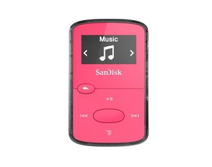 MP3 SanDisk Clip Jam 8GB, Rozā цена и информация | MP3 проигрыватели | 220.lv