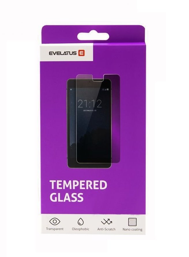 Evelatus Tempered Glass cena un informācija | Ekrāna aizsargstikli | 220.lv
