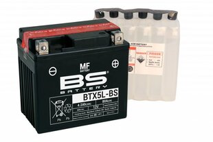Akumulators BS-Battery BTX5L-BS 12V 4Ah cena un informācija | Moto akumulatori | 220.lv