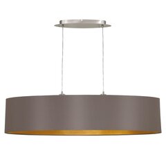 EGLO griestu lampa Maserlo, 100 cm, kapučīno, 31619 cena un informācija | Lustras | 220.lv