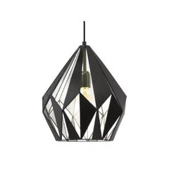 EGLO Griestu Lampa Carlton 49255, 31 cm Ø, Sudraba un Melnā Krāsā цена и информация | Люстры | 220.lv