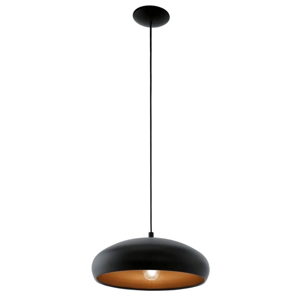 EGLO griestu lampa Mogano 1, melna/vara krāsā, 94605 cena un informācija | Piekaramās lampas | 220.lv