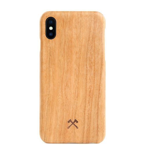 Telefona aizmugurējais apvalks Woodcessories EcoCase Cevlar Cherry, paredzēts iPhone X, tumši sarkans cena un informācija | Telefonu vāciņi, maciņi | 220.lv