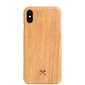 Telefona aizmugurējais apvalks Woodcessories EcoCase Cevlar Cherry, paredzēts iPhone X, tumši sarkans cena un informācija | Telefonu vāciņi, maciņi | 220.lv