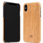 Telefona aizmugurējais apvalks Woodcessories EcoCase Cevlar Cherry, paredzēts iPhone X, tumši sarkans cena un informācija | Telefonu vāciņi, maciņi | 220.lv