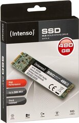 Cietais Disks INTENSO IAIDSO0197 480 GB SSD 2.5" SATA III цена и информация | Внутренние жёсткие диски (HDD, SSD, Hybrid) | 220.lv