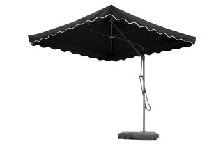 Зонт для улицы напольный Musta, черный цена и информация | Зонты, маркизы, стойки | 220.lv
