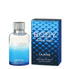 La Rive Body Like A Man EDT vīriešiem 90 ml цена и информация | Мужские духи | 220.lv