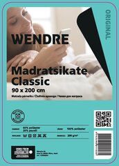 Wendre чехол для матраса Classic, 90 x 200 см цена и информация | Простыни | 220.lv