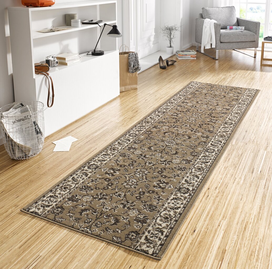 Hanse Home paklājs-celiņš Vintage Taupe, 80x200 cm cena un informācija | Paklāji | 220.lv