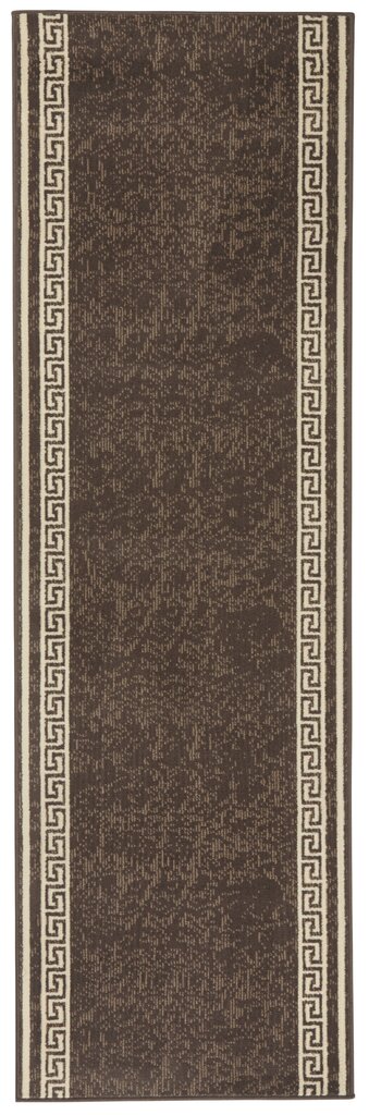 Paklāja celiņš Hanse Home Basic Casa Brown, 80x400 cm цена и информация | Paklāji | 220.lv