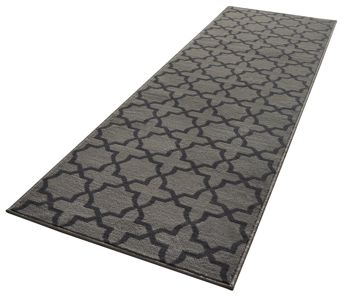 Paklāja celiņš Hanse Home Basic Glam Grey, 80x450 cm cena un informācija | Paklāji | 220.lv