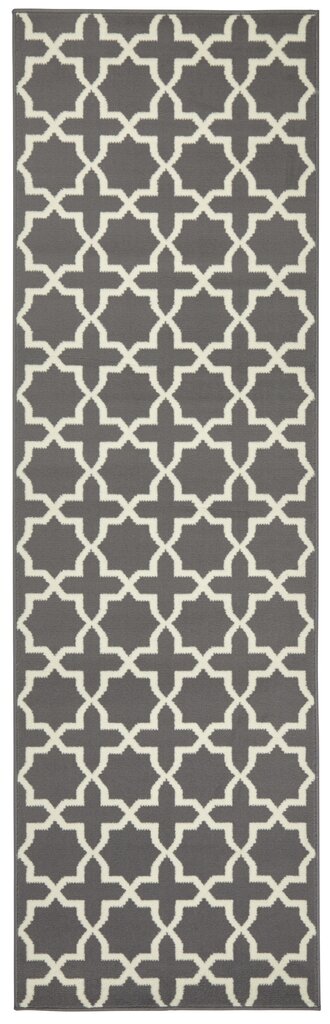 Hanse Home paklājs-celiņš Glam Grey Creme, 80x450 cm cena un informācija | Paklāji | 220.lv