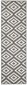 Paklāja celiņš Hanse Home Basic Nordic Grey, 80x500 cm cena un informācija | Paklāji | 220.lv
